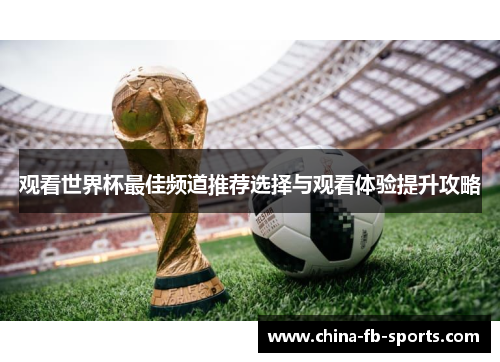 观看世界杯最佳频道推荐选择与观看体验提升攻略 观看世界杯最佳频道推荐选择与观看体验提升攻略