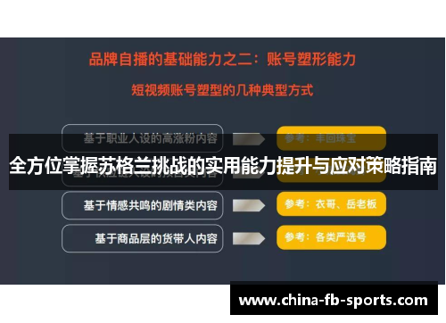 全方位掌握苏格兰挑战的实用能力提升与应对策略指南 全方位掌握苏格兰挑战的实用能力提升与应对策略指南